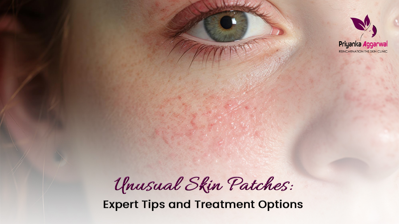 Unusual skin patches